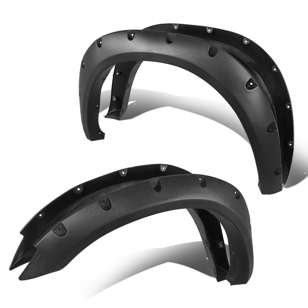 CANTONERAS 10-18 DODGE RAM 2500, 3500 - POCKET-RIVETED STYLE - TEXTURED - MATTE BLACK