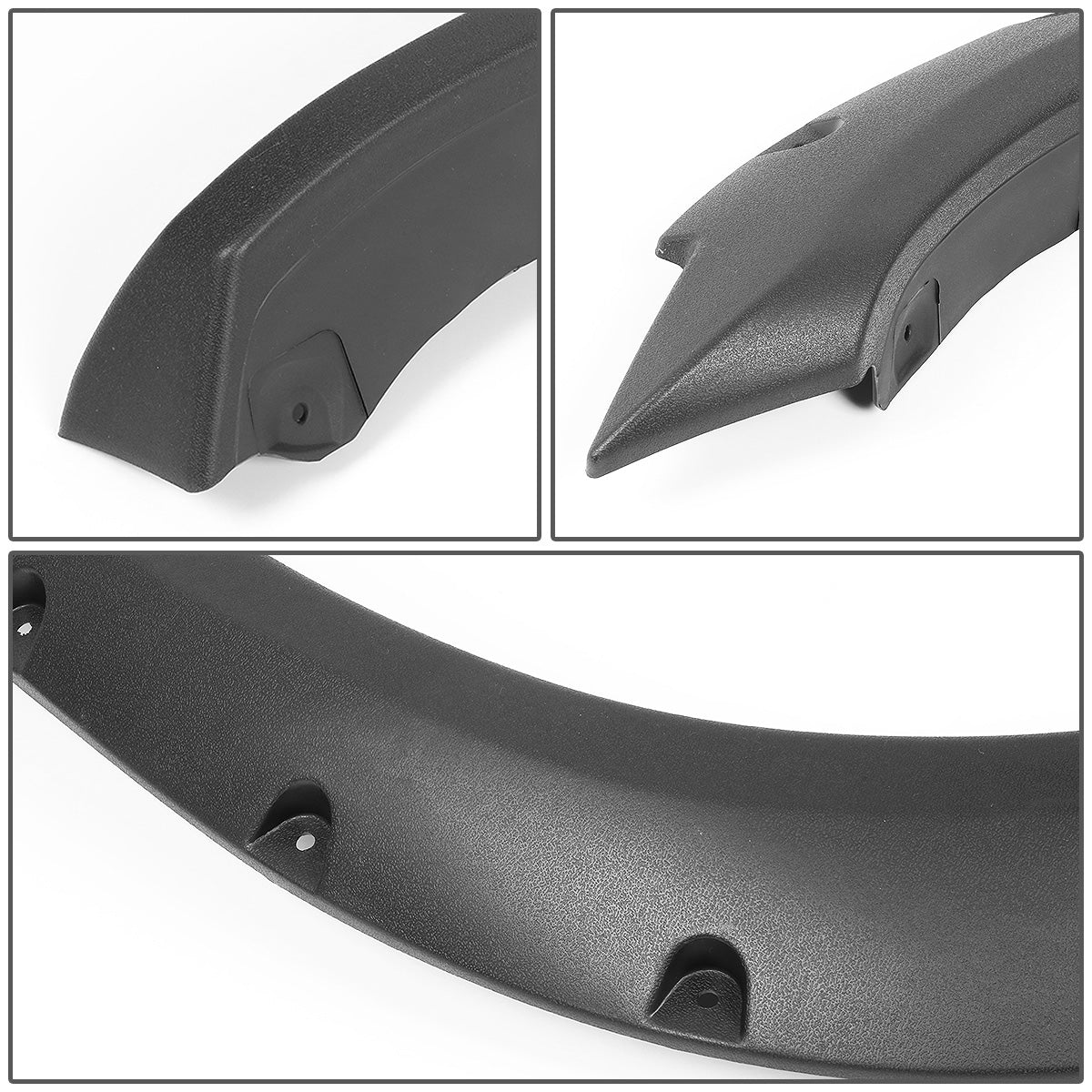 CANTONERAS 10-18 DODGE RAM 2500, 3500 - POCKET-RIVETED STYLE - TEXTURED - MATTE BLACK