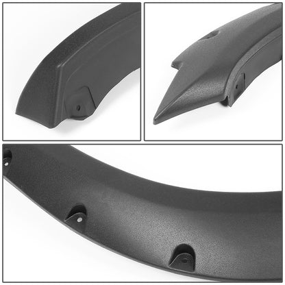 CANTONERAS 10-18 DODGE RAM 2500, 3500 - POCKET-RIVETED STYLE - TEXTURED - MATTE BLACK