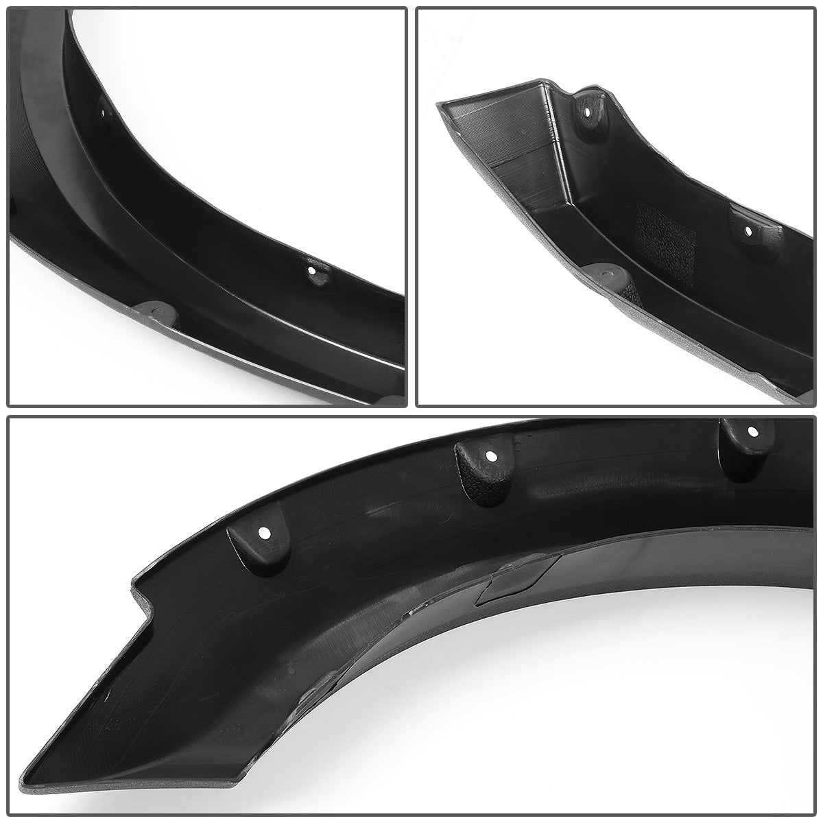 CANTONERAS 10-18 DODGE RAM 2500, 3500 - POCKET-RIVETED STYLE - TEXTURED - MATTE BLACK