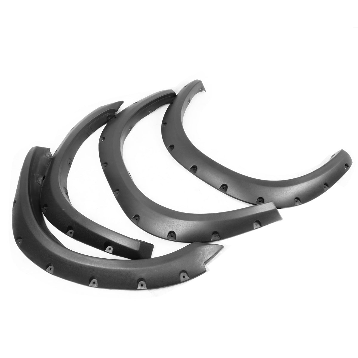 CANTONERAS 10-18 DODGE RAM 2500, 3500 - POCKET-RIVETED STYLE - TEXTURED - MATTE BLACK