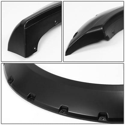 CANTONERAS 11-16 FORD F-250, F-350 SUPER DUTY - FITS 6.8", 8.2" STYLESIDE BED MODELS - WILL NOT FIT DUALLY MODELS - POCKET-RIVETED STYLE - TEXTURED - MATTE BLACK