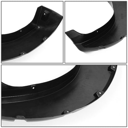 CANTONERAS 11-16 FORD F-250, F-350 SUPER DUTY - FITS 6.8", 8.2" STYLESIDE BED MODELS - WILL NOT FIT DUALLY MODELS - POCKET-RIVETED STYLE - TEXTURED - MATTE BLACK