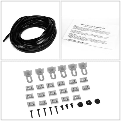 CANTONERAS 09-14 FORD F-150 - FITS 67", 78.8", 97.4" STYLESIDE BED MODELS - DOES NOT FIT PLATINUM OR RAPTOR MODELS - SMOOTH - BLACK