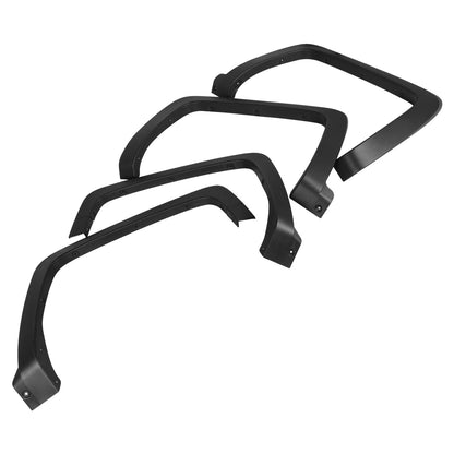 CANTONERAS 14-18 CHEVROLET SILVERADO 1500/15-19 CHEVROLET SILVERADO 2500 HD, 3500 HD - FITS FLEETSIDE MODELS ONLY. EXCLUDES DUALLY MODELS - 4PCS - MATTE BLACK
