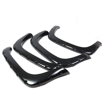 CANTONERAS 99-02 CHEVY SILVERADO 1500, 2500, 3500 / 99-06 GMC SIERRA 1500, 2500, 3500 / 2007 GMC SIERRA 1500, 2500, 3500 CLASSIC - FITS 78.7", 97.6" FLEETSIDE BED MODELS ONLY - POCKET-RIVETED STYLE - TEXTURED - BLACK