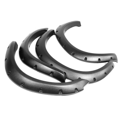 CANTONERAS 99-02 CHEVY SILVERADO 1500, 2500, 3500 / 99-06 GMC SIERRA 1500, 2500, 3500 / 2007 GMC SIERRA 1500, 2500, 3500 CLASSIC - FITS 78.7, 97.6" FLEETSIDE BED MODELS ONLY - POCKET-RIVETED STYLE - TEXTURED - MATTE BLACK