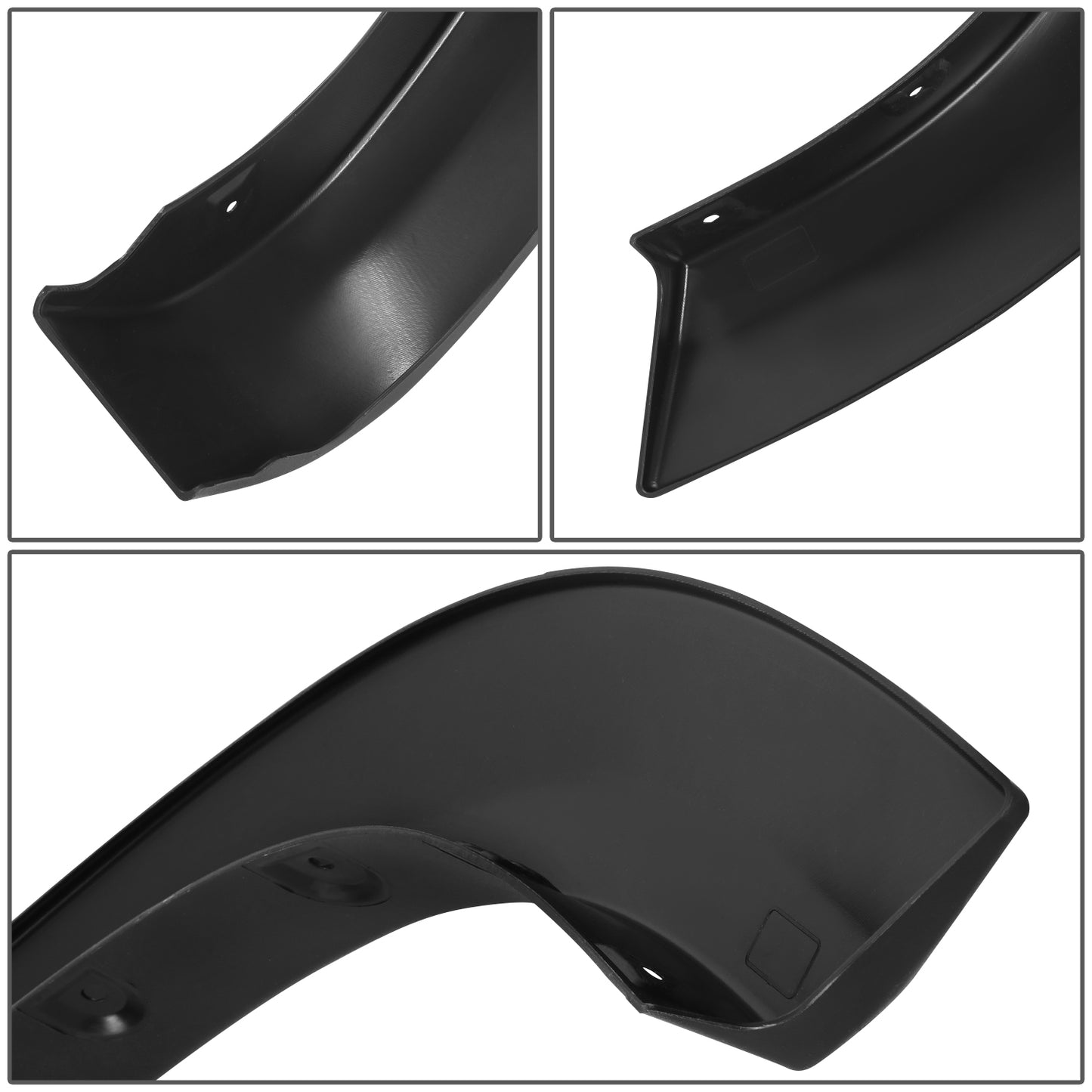CANTONERAS RAM 1500 2019-2024 / EXCLUDES 1500 CLASSIC - REBEL - TRX MODELS - BLACK