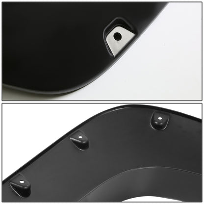 CANTONERAS 94-01 DODGE RAM 1500 / 94-02 DODGE RAM 2500, 3500 - POCKET-RIVETED STYLE - GLOSSY - BLACK