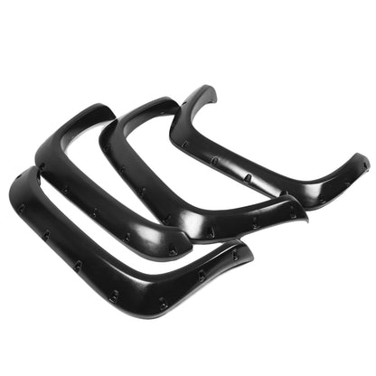 CANTONERAS 94-01 DODGE RAM 1500 / 94-02 DODGE RAM 2500, 3500 - POCKET-RIVETED STYLE - TEXTURED - MATTE BLACK