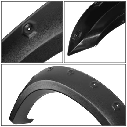 CANTONERAS 99-03 FORD F-150 / 97-99 FORD F-250 SUPER DUTY / 2004 FORD F-150 - FITS STYLESIDE BEDS - POCKET-RIVETED STYLE - TEXTURED - MATTE BLACK