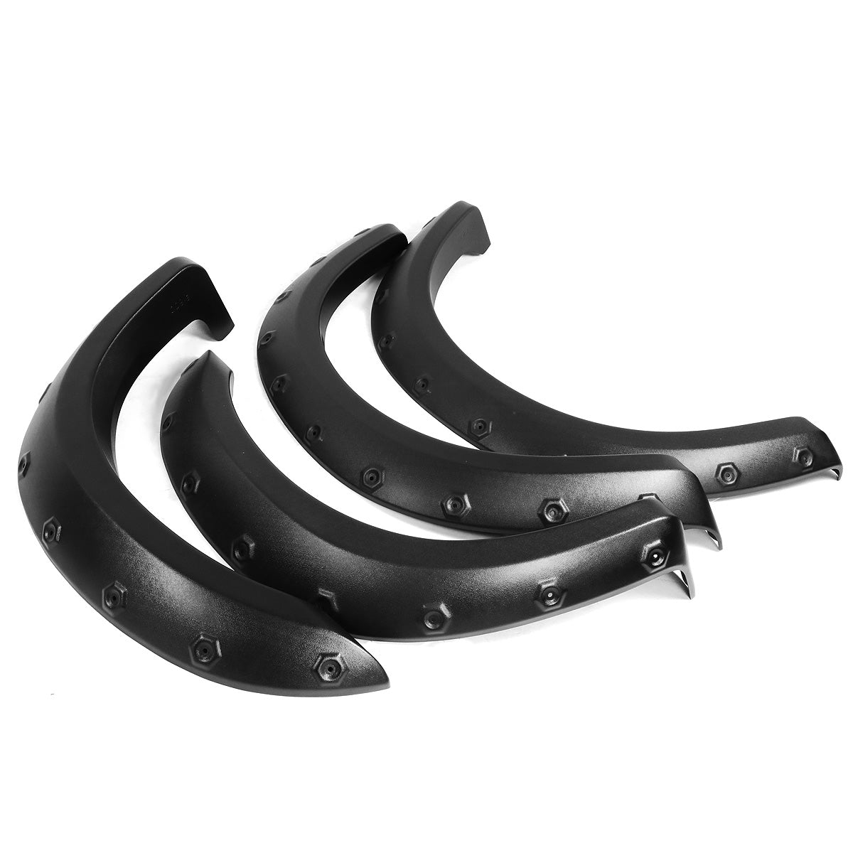 CANTONERAS 99-03 FORD F-150 / 97-99 FORD F-250 SUPER DUTY / 2004 FORD F-150 - FITS STYLESIDE BEDS - POCKET-RIVETED STYLE - TEXTURED - MATTE BLACK