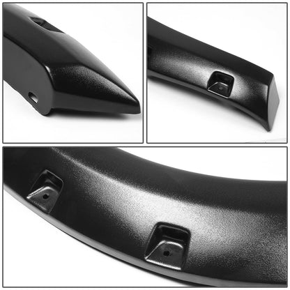 CANTONERAS 99-07 FORD F-250, F-350, F-450 SUPER DUTY - POCKET-RIVETED STYLE - TEXTURED - MATTE BLACK
