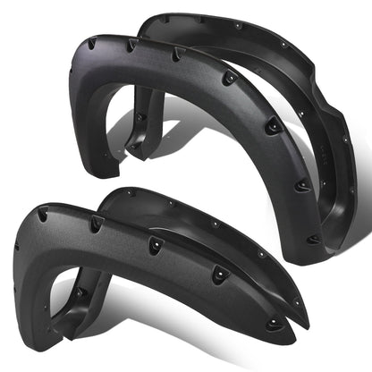 CANTONERAS 04-14 NISSAN TITAN - POCKET-RIVETED STYLE - TEXTURED - MATTE BLACK