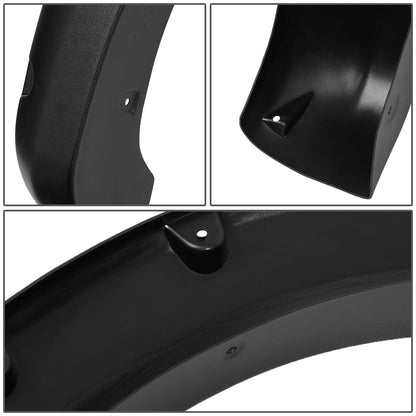 CANTONERAS 04-14 NISSAN TITAN - POCKET-RIVETED STYLE - TEXTURED - MATTE BLACK