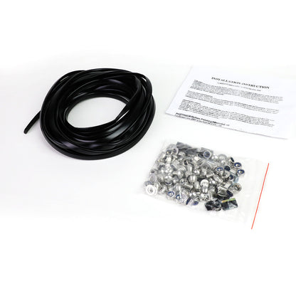 CANTONERAS 10-17 DODGE RAM 2500, 3500 - FITS 76.3", 98.3" FLEETSIDE BED MODELS - FITS DUALLY MODELS - POCKET-RIVETED STYLE - TEXTURED - MATTE BLACK