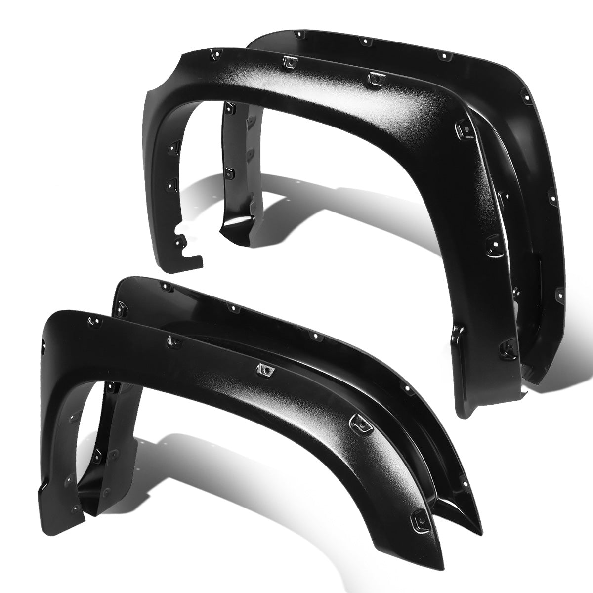 CANTONERAS 14-17 TOYOTA TUNDRA - POCKET-RIVETED STYLE - TEXTURED - MATTE BLACK