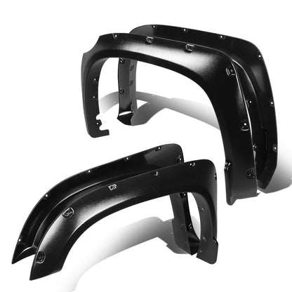 CANTONERAS 14-17 TOYOTA TUNDRA - POCKET-RIVETED STYLE - TEXTURED - MATTE BLACK