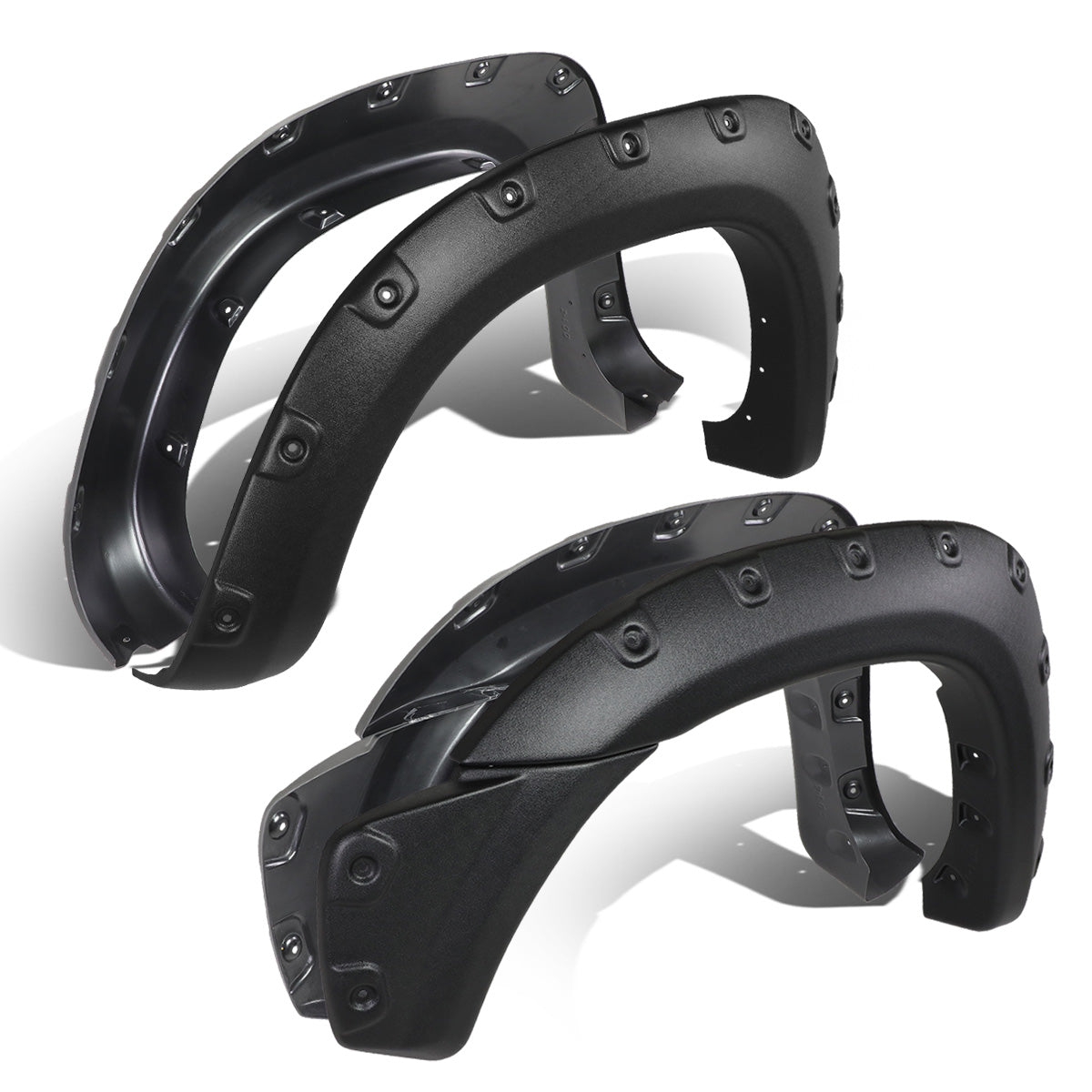 CANTONERAS 12-15 TOYOTA TACOMA - FITS 73.5" FLEETSIDE BED MODELS - TEXTURED - MATTE BLACK