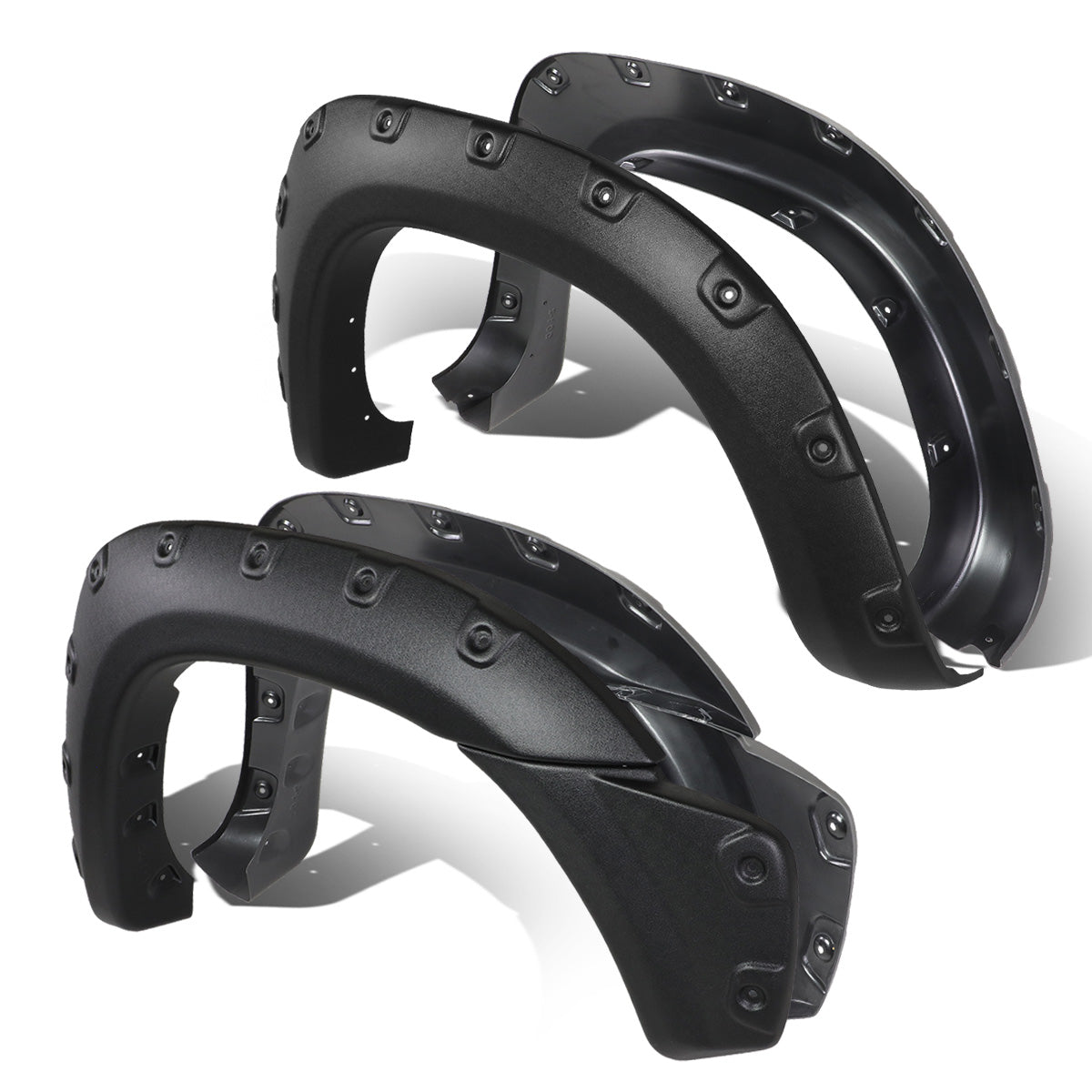 CANTONERAS 12-15 TOYOTA TACOMA - FITS 73.5" FLEETSIDE BED MODELS - TEXTURED - MATTE BLACK