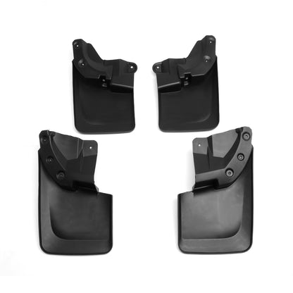 SALPICADERAS MUD GUARD FLAPS - 16-18 TOYOTA TACOMA - 4PCS - MATTE BLACK