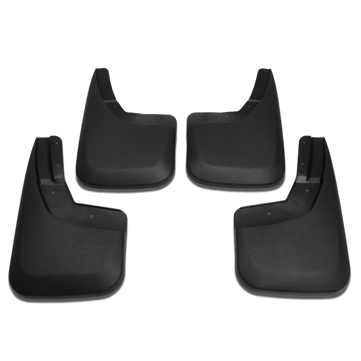 SALPICADERAS MUD GUARD FLAPS - 05-15 TOYOTA TACOMA - 4PCS - MATTE BLACK
