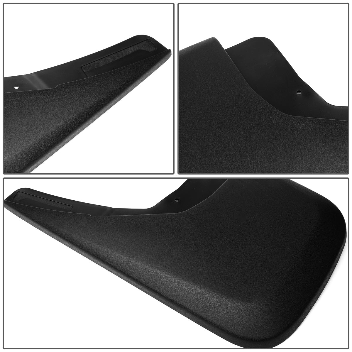 SALPICADERAS MUD GUARD FLAPS - 05-15 TOYOTA TACOMA - 4PCS - MATTE BLACK