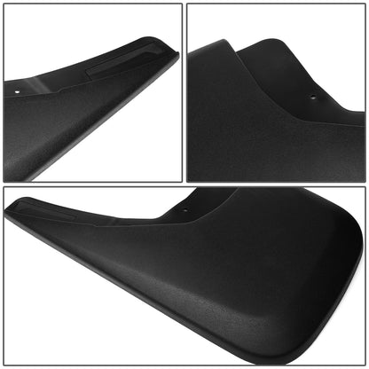 SALPICADERAS MUD GUARD FLAPS - 05-15 TOYOTA TACOMA - 4PCS - MATTE BLACK