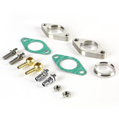 VALVULA DE ALIVIO WASTEGATE - 38MM - TYPE 5 - BLACK