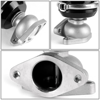 VALVULA DE ALIVIO WASTEGATE - 38MM - TYPE 5 - BLACK