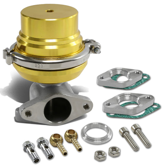 VALVULA DE ALIVIO WASTEGATE - 38MM - V-BAND - GOLD - MA4-1-6