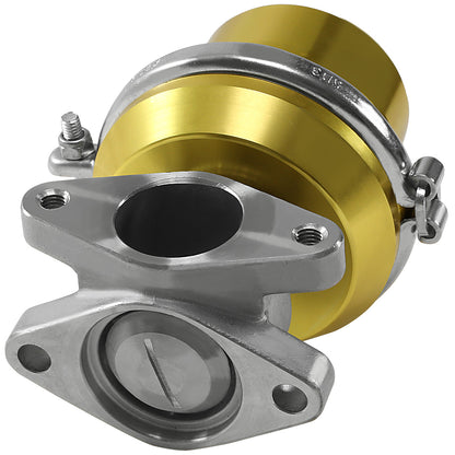 VALVULA DE ALIVIO WASTEGATE - 38MM - V-BAND - GOLD - MA4-1-6