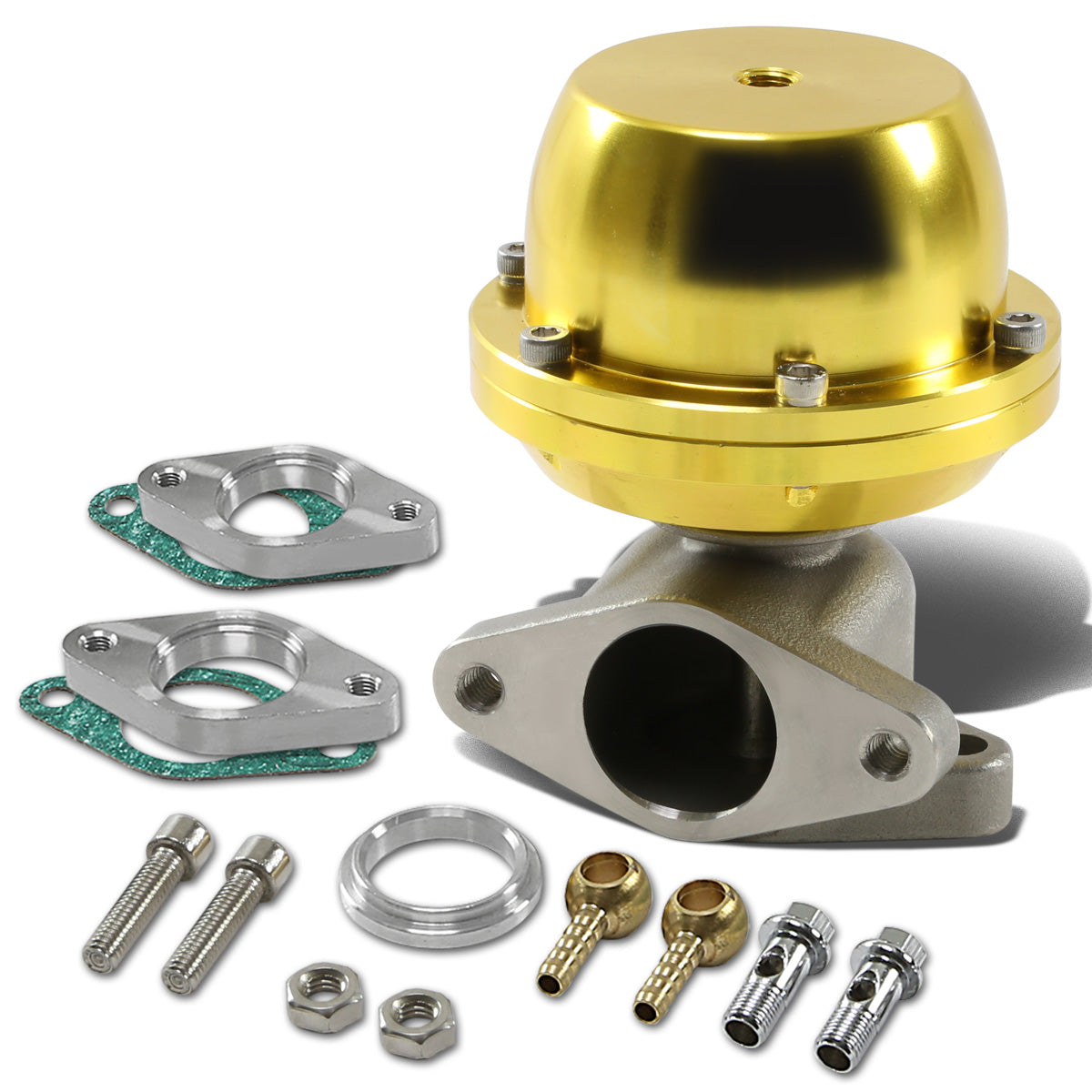 VALVULA DE ALIVIO WASTEGATE - 38MM - TYPE 2 - GOLD