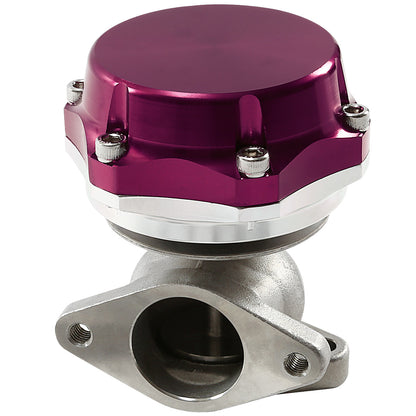 VALVULA DE ALIVIO WASTEGATE - 38MM - CAST STEEL - SHORTY - 7PSI / 13PSI - PURPLE