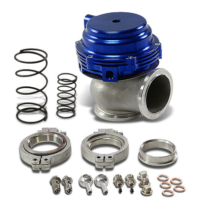 VALVULA DE ALIVIO WASTEGATE - 44MM V-BAND WATER COOLED - BLUE