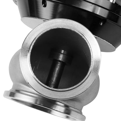 VALVULA DE ALIVIO WASTEGATE - 44MM - V-BAND MOUNT - BLACK