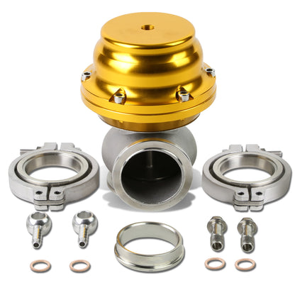VALVULA DE ALIVIO WASTEGATE - 44MM - V-BAND MOUNT - GOLD