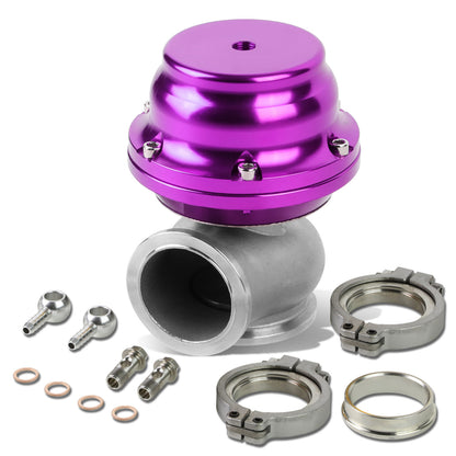 VALVULA DE ALIVIO WASTEGATE - 44MM - V-BAND MOUNT - PURPLE
