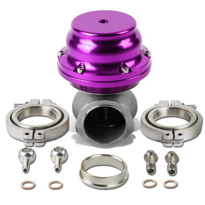 VALVULA DE ALIVIO WASTEGATE - 44MM - V-BAND MOUNT - PURPLE