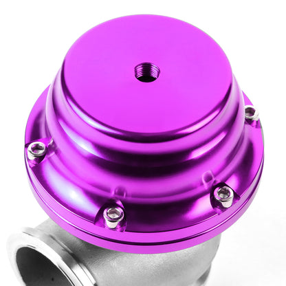 VALVULA DE ALIVIO WASTEGATE - 44MM - V-BAND MOUNT - PURPLE