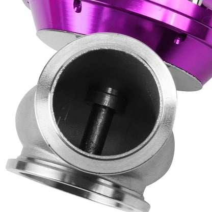 VALVULA DE ALIVIO WASTEGATE - 44MM - V-BAND MOUNT - PURPLE