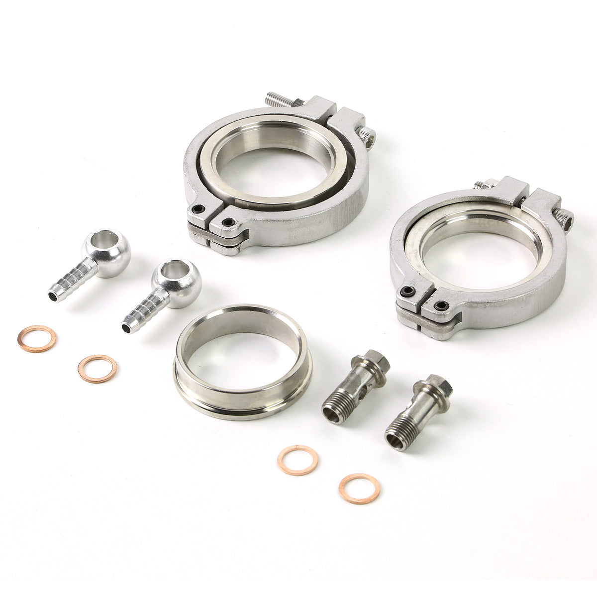 VALVULA DE ALIVIO WASTEGATE - 44MM - V-BAND MOUNT - PURPLE