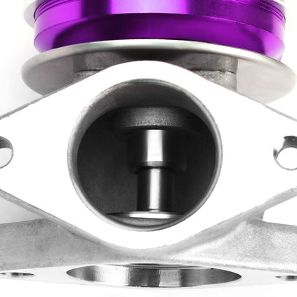 VALVULA DE ALIVIO WASTEGATE - 38MM - CAST STEEL - SHORTY - V-BAND - 14PSI - PURPLE