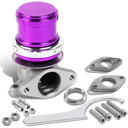 VALVULA DE ALIVIO WASTEGATE - 38MM - CAST STEEL - TALL - V-BAND - 14PSI - PURPLE