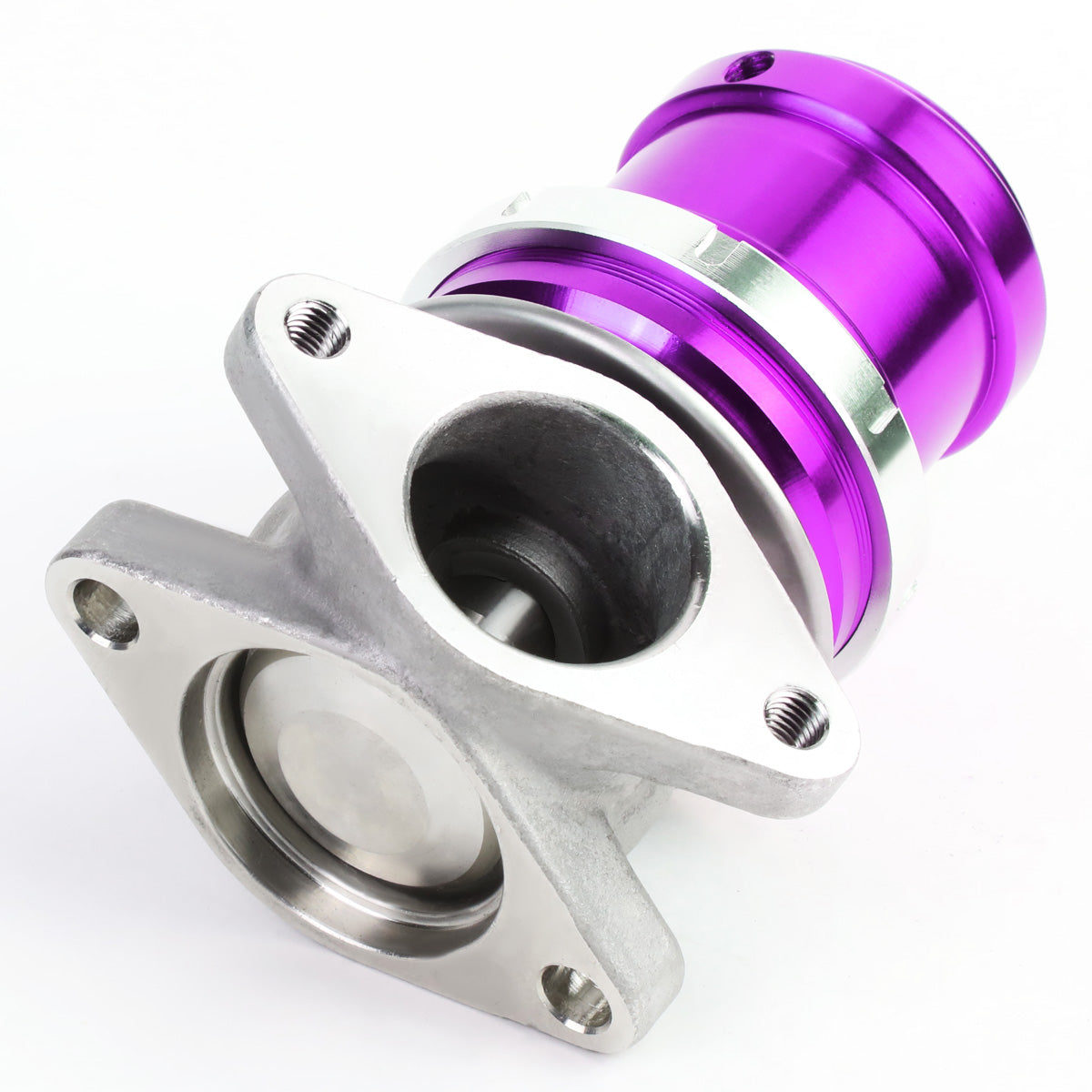 VALVULA DE ALIVIO WASTEGATE - 38MM - CAST STEEL - TALL - V-BAND - 14PSI - PURPLE