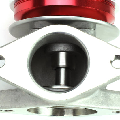 VALVULA DE ALIVIO WASTEGATE - 38MM - CAST STEEL - TALL - V-BAND - 14PSI - RED