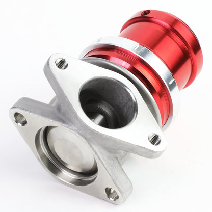 VALVULA DE ALIVIO WASTEGATE - 38MM - CAST STEEL - TALL - V-BAND - 14PSI - RED