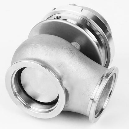 VALVULA DE ALIVIO WASTEGATE - 40MM - CAST STEEL - SHORT - V-BAND - 14PSI - SILVER