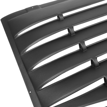 PERSIANA TRASERA REAR WINDOW LOUVER - 95-03 CHEVY CAVALIER, PONTIAC SUNFIRE - FITS 2-DR MODELS ONLY - 1PC - BLACK