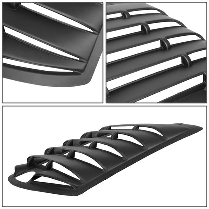 PERSIANA TRASERA REAR WINDOW LOUVER - 95-03 CHEVY CAVALIER, PONTIAC SUNFIRE - FITS 2-DR MODELS ONLY - 1PC - BLACK